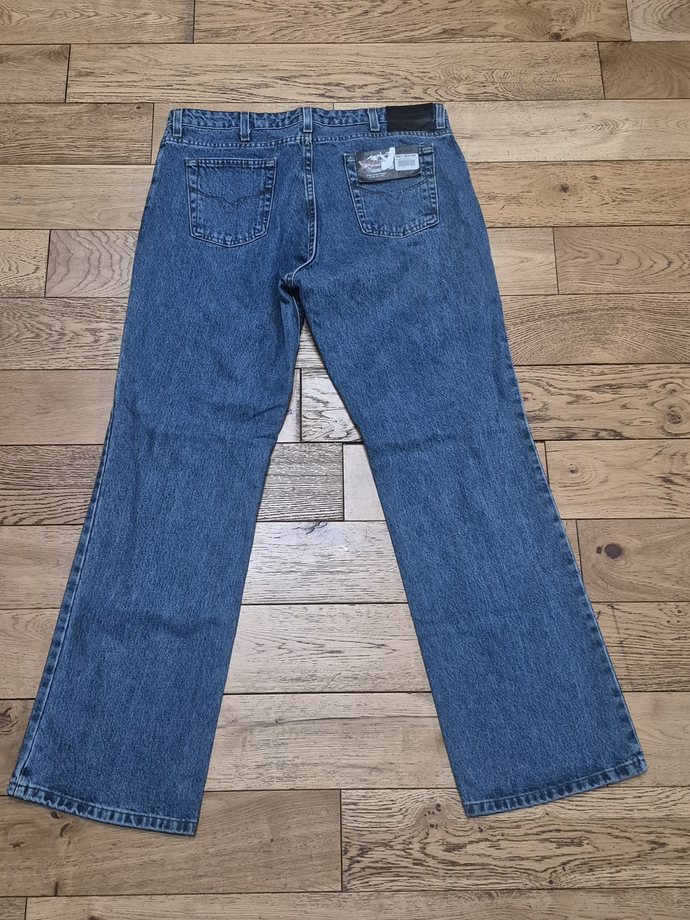 Harley Davidson Women’s Jeans Size 16 Regular Boot Cut Blue Denim 2007 NOS Tags